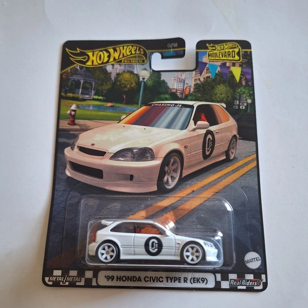 Hot Wheels 2024 Boulevard Gold '99 Honda Civic Type R (EK9) Diecast Car